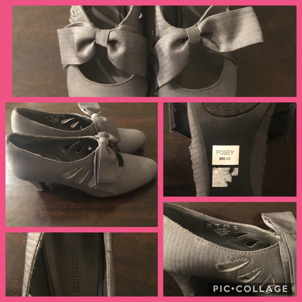 Kitten heel dress shoe